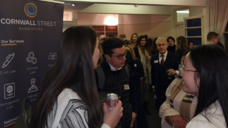 Hosts of Birmingham Law Society – Networking Social for Lawyers