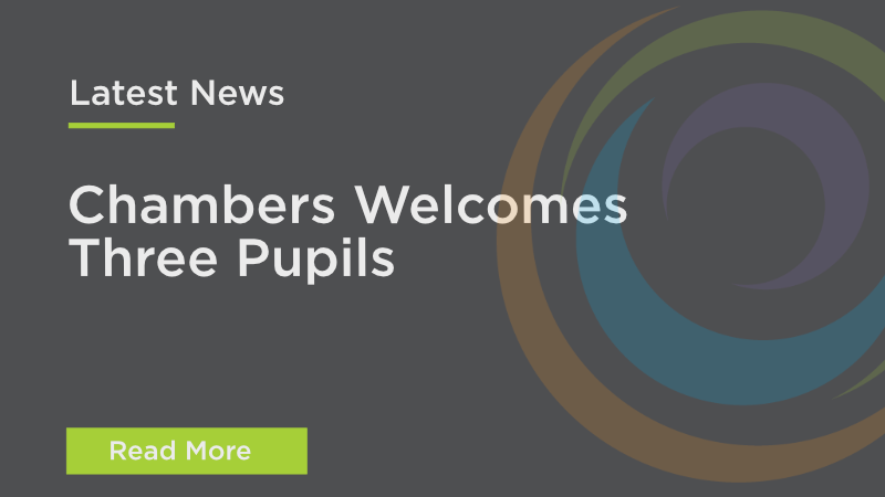 Chambers Welcomes Three New Pupils