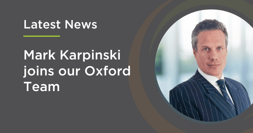 Cornwall Street Barristers welcomes Mark Karpinski who joins our team in Oxford